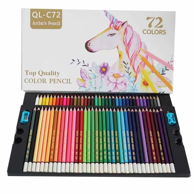 Colored Pencils Oily Colorful Cute Pencils for Professional Art Painting  Drawing School Office Stationery Kit Gift for Kids - AliExpress