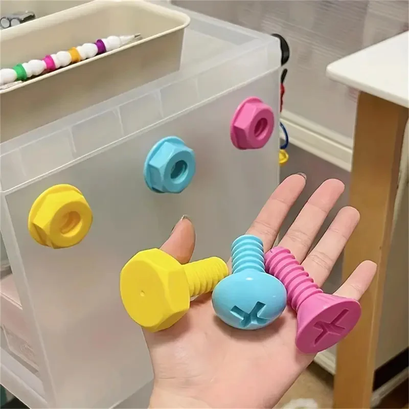 Creative Colorful Screw Self-adhesive Hook 1