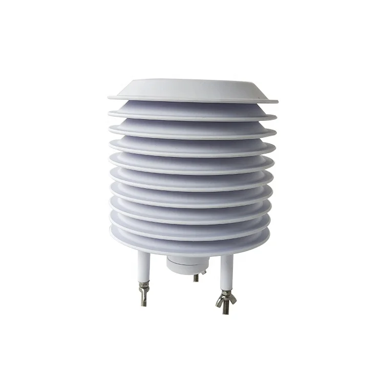 

ABS 10plates 44mm 61mm Outdoor Weather Station Shelter Solar Radiation Shield For Temperature Humidity Sensor Protection