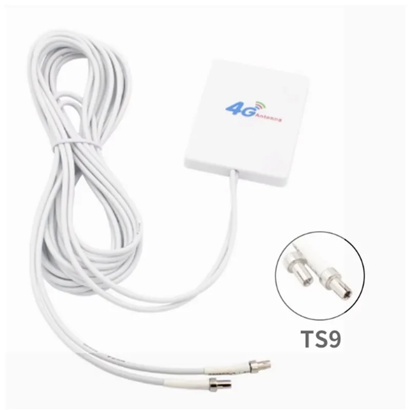 야외 패널 안테나 4G LTE WiFi 듀얼 포트 고이득 12dBi, 3G/4G/LT..