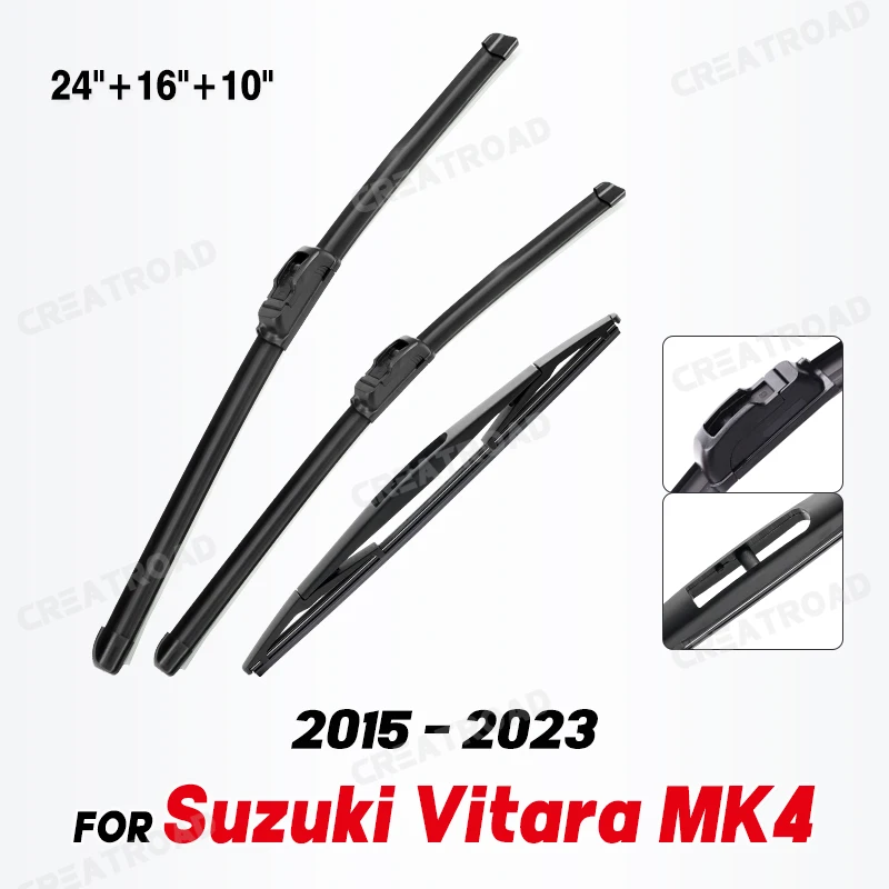 

Передние и задние щетки стеклоочистителя для Suzuki Vitara MK4 2015 - 2023