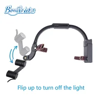 Lampe frontale dentaire LED sans fil rechargeable Bonito avec loupes de luxe pour chirurgiens dentaires 1