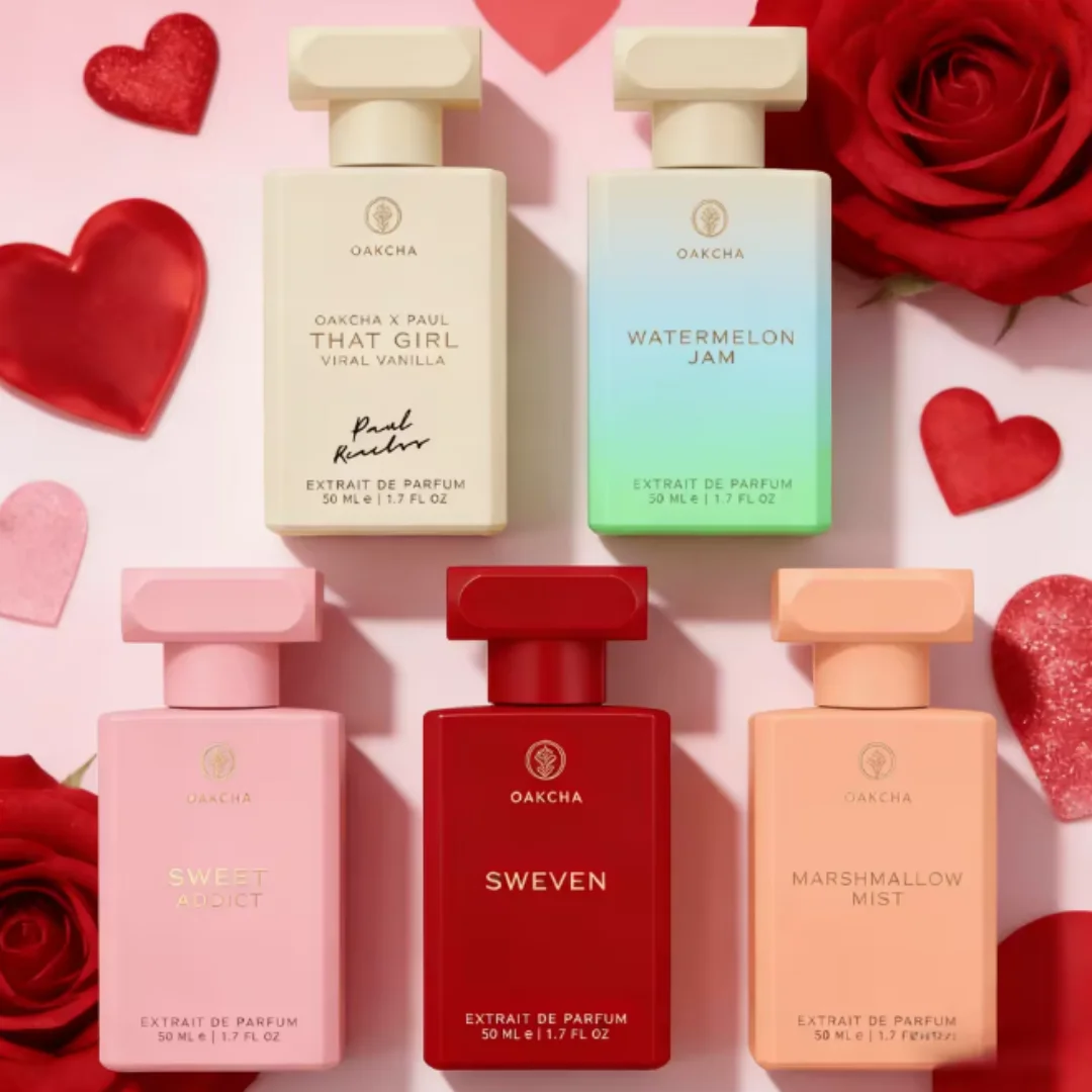 OAKCHA Series Eau de Parfum For Unisex, DESIREE Sweet Addict Marshmallow Mist Men Women Perfume Valentine's Day Gift