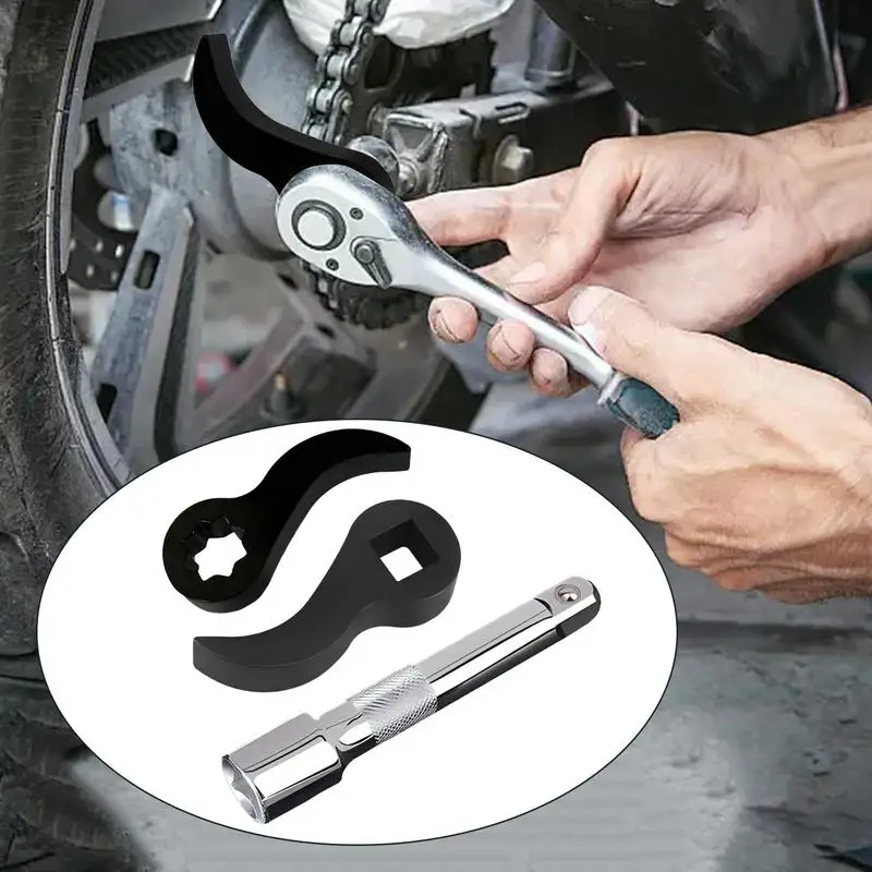 Crowbar Wrench Adapter Tight Space Wrench Crow Bar Adapter Portable Crowbar Head Tool For Home Small Spaces