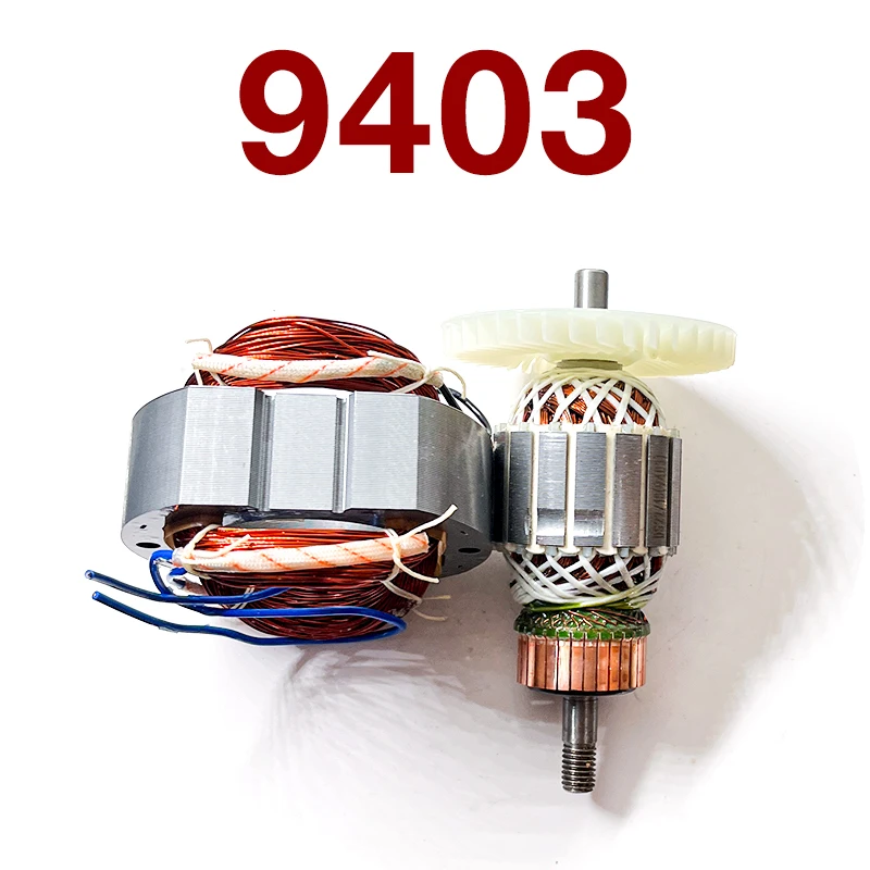 9403 Armature Stator Parts for Makita 9403 Belt Sander Armature Rotor Anchor Stator Coil Replacement