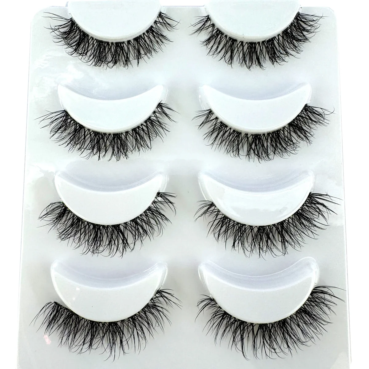 Natural Fluffy 3D Volume Wispy False Eyelashes