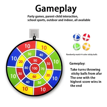 Sticky Ball Dart Set 3