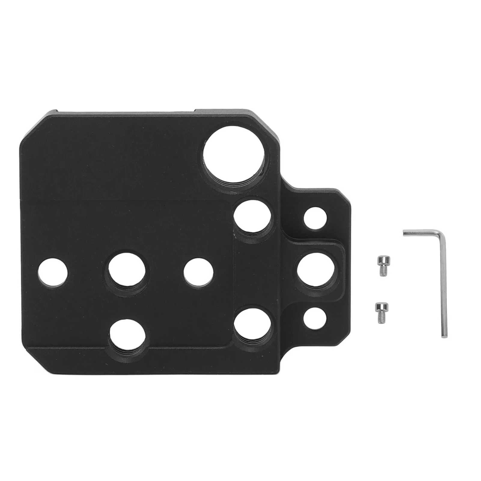 Quick Release Plate Camera Stabilizer Expansion Mounting Base with 1/4in 3/8in Holes Cold Shoe Mount for DJI Ronin S SC RS2 RS3 action camera accessories camera accessories handheld gimbal accessories