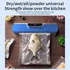 New LCD touch screen household food automatic vacuum sealing machine, with high suction force and simple operation 2