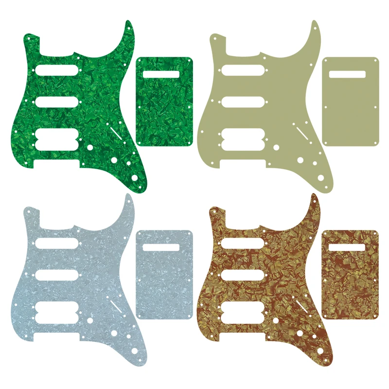 

Fei Man Guitar Parts - For A Set US 1991 Fender Ultra SSH Guitar Pickguard Humbucker Multicolor Options
