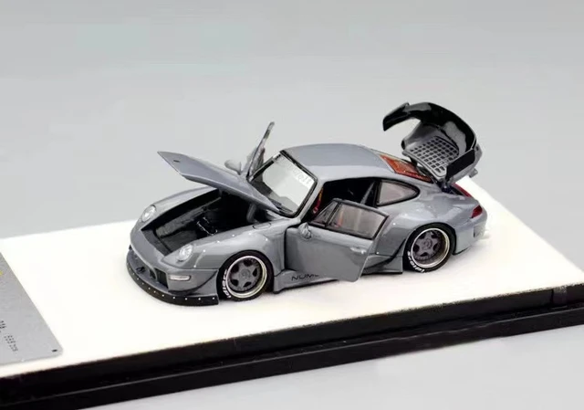 PGM 1:64 911 RWB 993 Cement Grey Alloy Fully Open Limited Edition