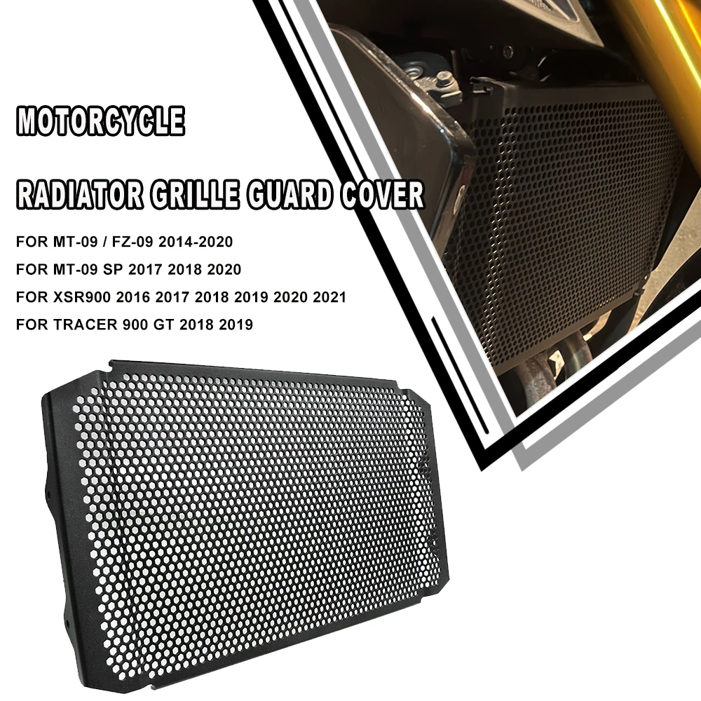 

For YAMAHA MT 09 Tracer 900 GT XSR900 MT09 FZ09 2015 2016 2017 2018 2019 Motorcycle Radiator Guard Grill Cover Protector