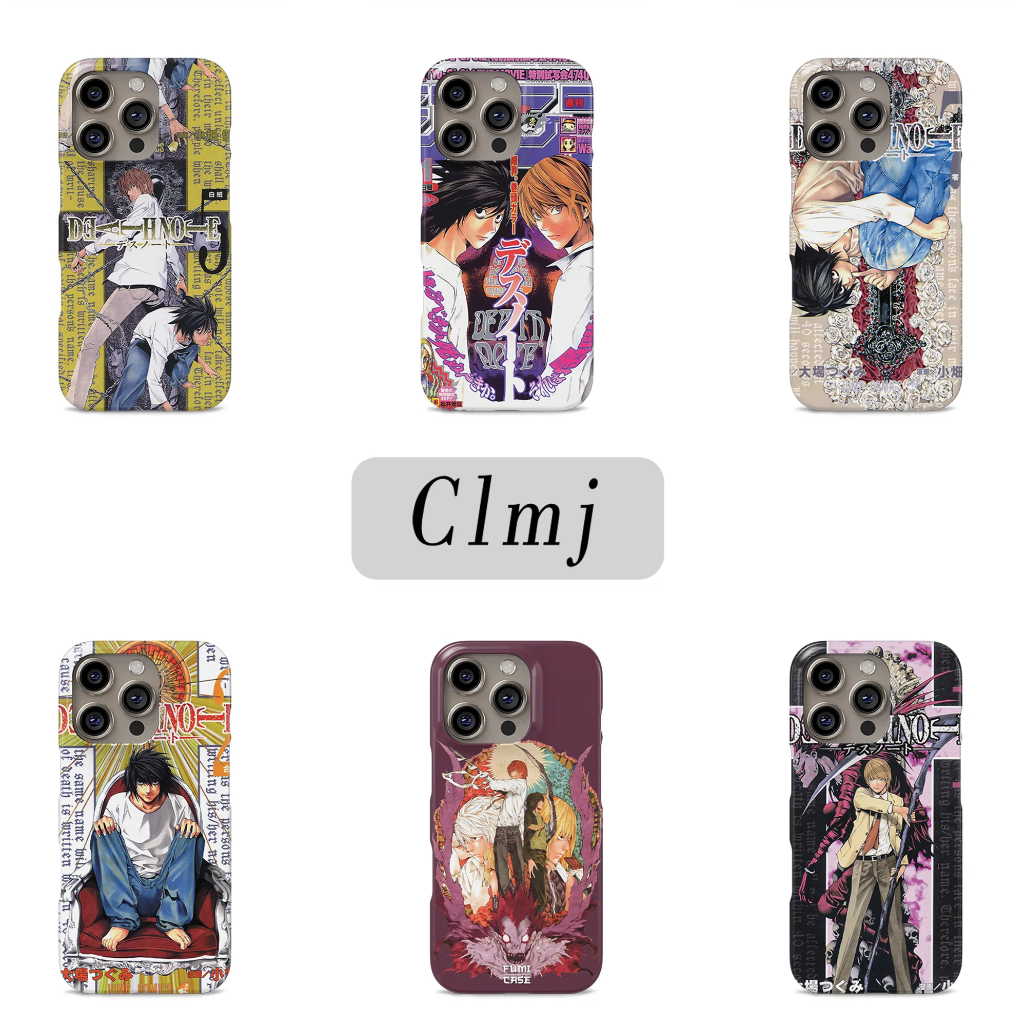 Stylish DEATHS NOTES Anime Double-Layer Phone Case