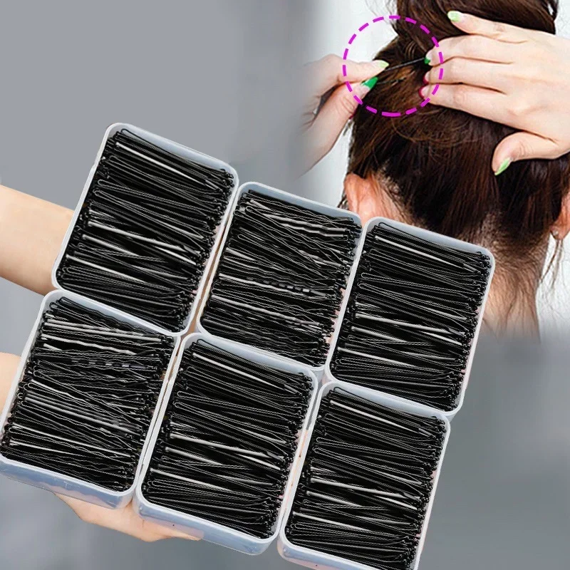 60/240pcs Sztrájktörő hairpins számára Nők haja csipesz Hölgy Tenyészbika csapok Láthatatlan Hullámosság Göndör Menyasszony Rendelkezésre álló Hajcsipesz Hajcsat haja klipek