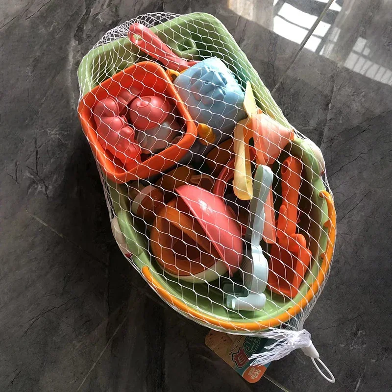 Outdoor Beach Boat Toy Set Kids Beach Snow Play Set 9 in 1 Shovel Bucket Tools Kit Beach Sand Toys for Boys Girls Children Gifts - Image 3