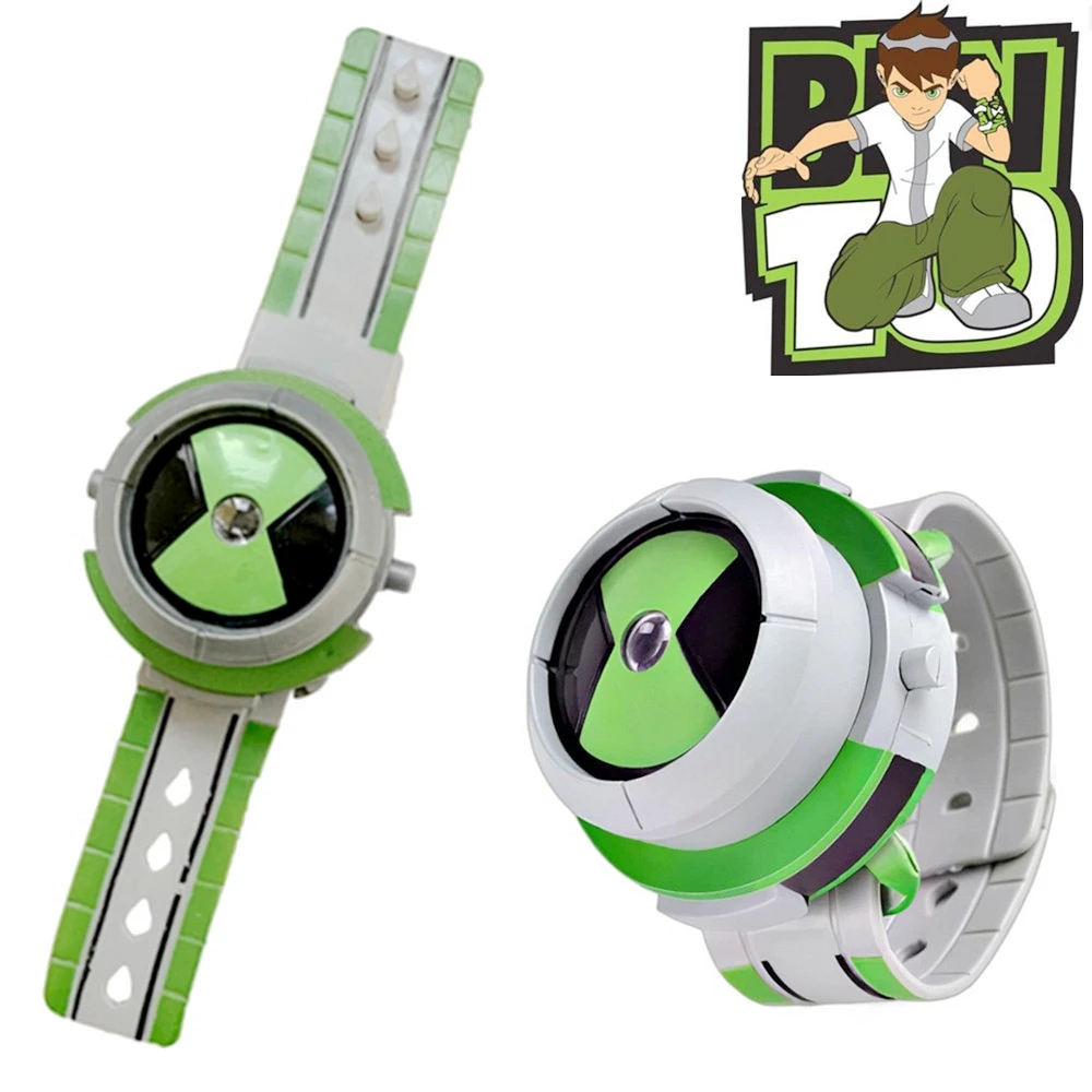 1個 ベン10 ウォッチ オムニトリックス エイリアンフォース グリーン