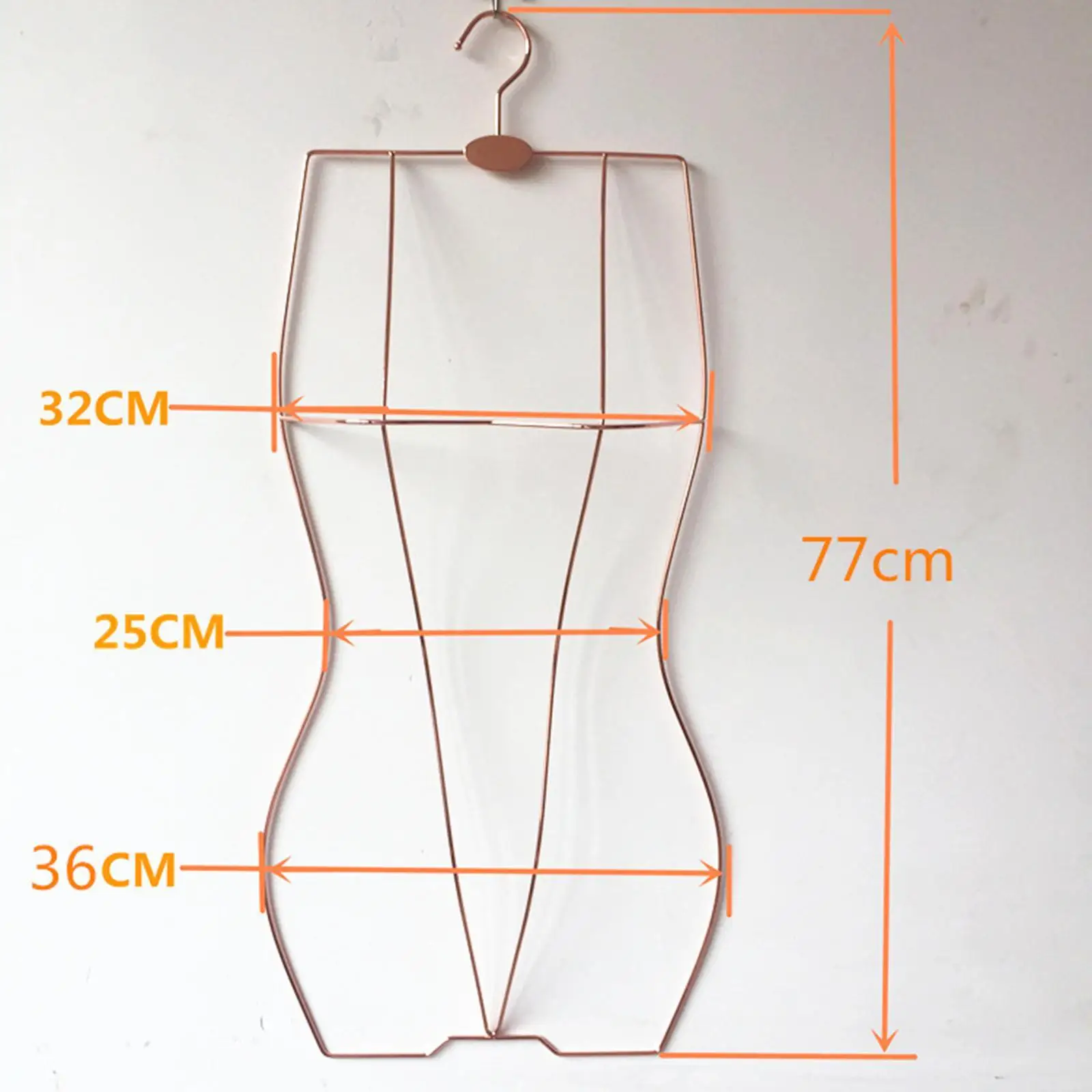 Body Shape Bikini Swimsuit Hanger Dress Lingerie Wardrobe Organizer Rack 3