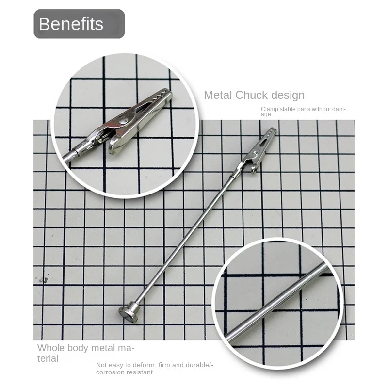 Spraying Clamps MS089 Model Metal Magnetic with Storage Box Model Painting Tools for Military Hobby DIY Tool Set