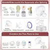Updated Soft Rim Shield and Wide Mouth Base Connector Pump Parts for Spectra S2 Spectra S1 9 Plus Breastpumps Accessories 2