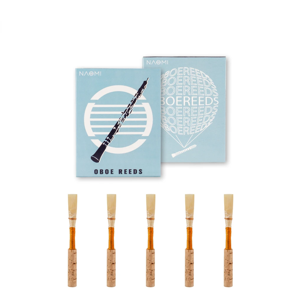 

Mugig 5 шт./1 набор ручной работы гобои тростник Средний ветер тростники для гобоя с заменой чехла гобоя