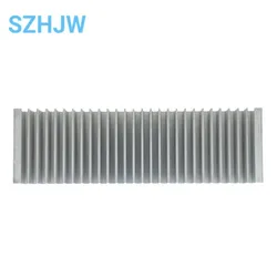High - Quality Silver Aluminum Heat Sink, 200x60x30mm, for Enhanced Cooling Performance