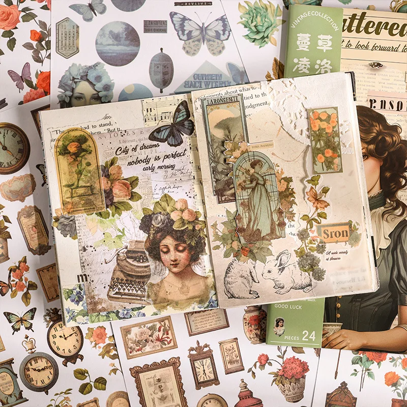 30 Stuks/Set Stickers Creatief Landschap Wolken Maan Bos Vuurwerk Bullet Journaling Accessoires Decoratie Stickers Esthetisch kopen vanaf een prijs van 1.08