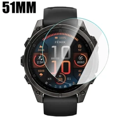 Premium Tempered Glass Screen Protectors for Smartwatch - 5 - Pack (For Fenix 8 51mm)