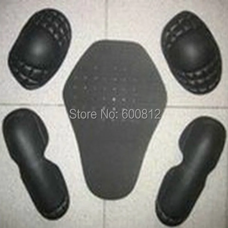 5PCs Motorcycle jacket soft armor protector Motorcycle racing suits general gear internal gear CE authentication
