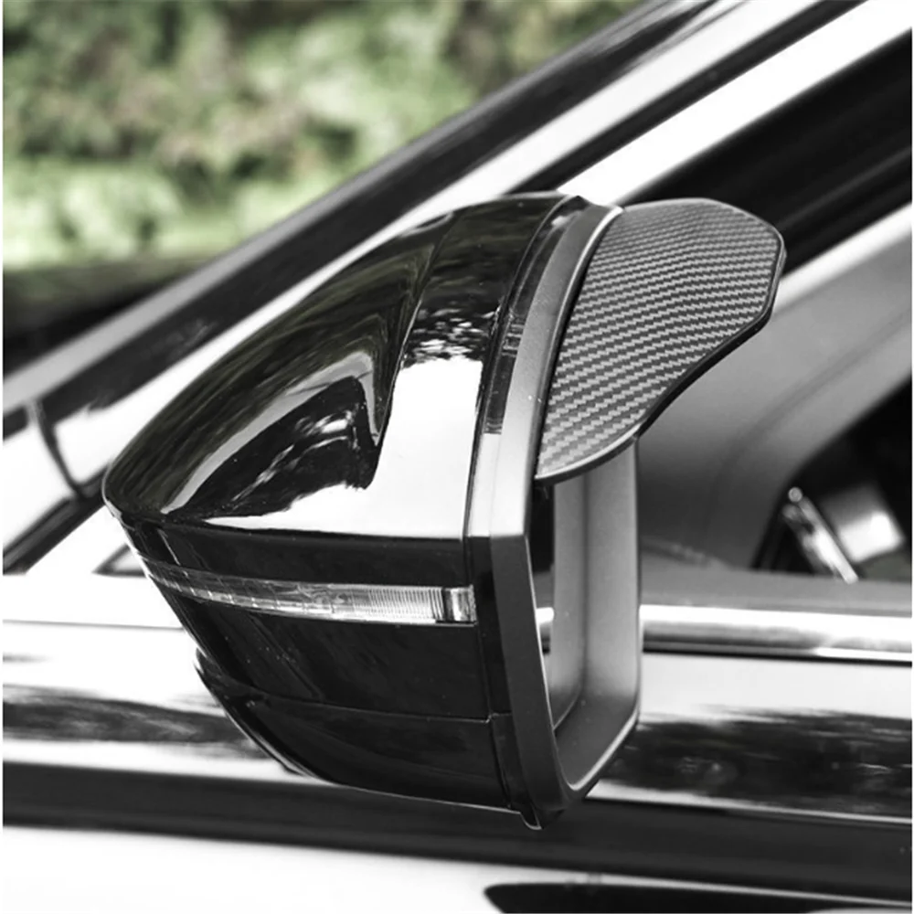 Car Rearview Mirror Rain Shield For Volkswagen VW Golf 4 6 7 GTI Tiguan Passat B5 B6 B7 CC Side Rear View Mirror Rain Eyebrow Visor rearview mirror rain shield,rearview mirror rain eyebrow,rearview mirror rain guard