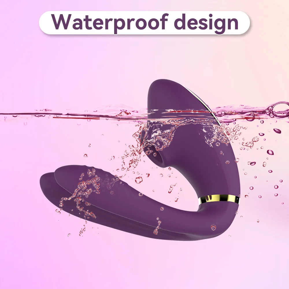 Sucking Dual Vibrator APP Remote Control Silicone Female Masturbation Breast Clamp Clitoral Massage masturbadores para hombre