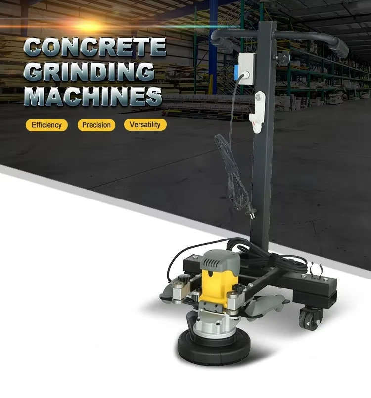Hand-held High Efficiency Three Head Grinder Floor Grinding Machine for Sale