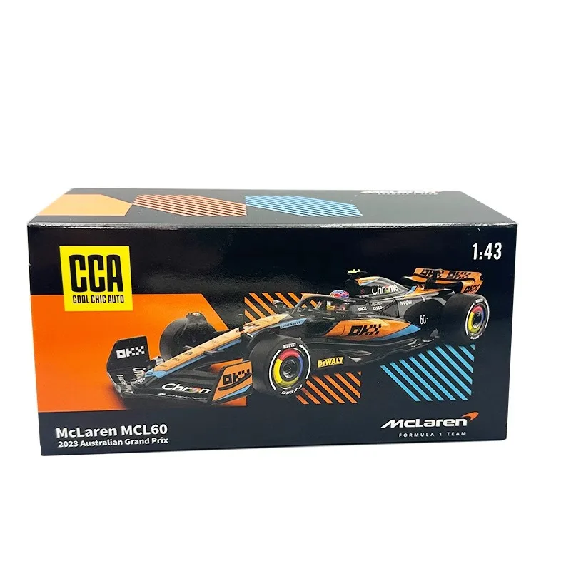 1:43 MCL60 2023 4  Lando Norris P2 영국 GP Mclaren F1 81 오스카 피아스트 디캐스트 합금 모델 컬렉션 클래식 러브 취미