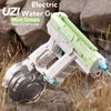 UZI Three Function Dual Mode Electric Water Gun Automatic Suction Hand Self-Integrated Electric Water Gun Summer Play Water 2