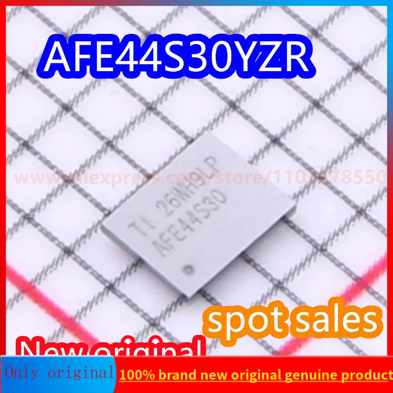 

10PCS AFE44S30YZR Analog Front End (AFE) Chip AFE44S30 Package DSBGA-30 New Original