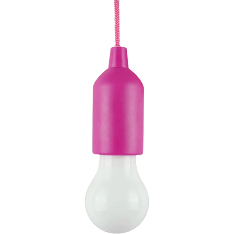 MODOAO 4 Lampadine LED Portatili A Batteria Con Cordino, Colori Giallo, Rosa, Blu, Verde, Luce Bianca, Per Feste, Campeggio E Decorazione Camera Bambini - 5