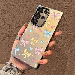 Vibrant Bow Matte IMD Phone Case - Colorful Hard Back Cover for Xiaomi 14 (HE - P7964)