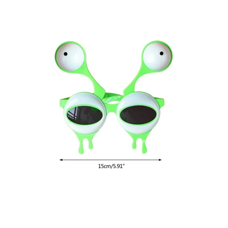 Funny Alien Sunglasses Hawaiian Summer Props Cosplay Anime Party Props ABS Multi-color High-Quality Family Party Props