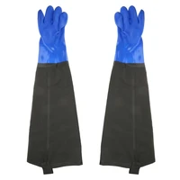 Durable and Slip resistant Long Waterproof Rubber Gloves Resist Acid,for Washing Dishes,Keep Your Arms Dry and Protected 1