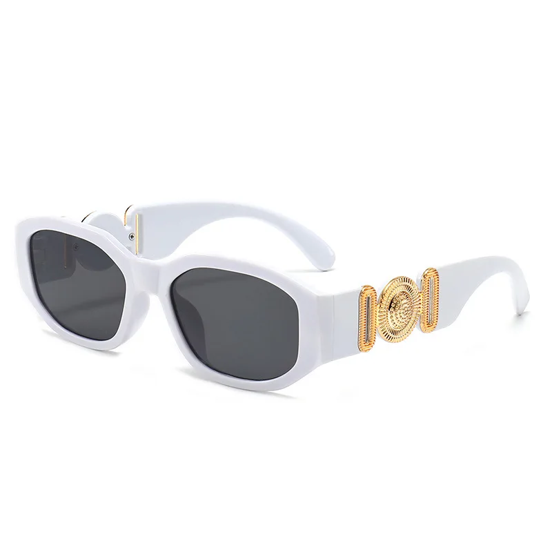 Petites lunettes de soleil rectangulaires pour hommes et femmes, lunettes de soleil carrées, nuances de voyage, vintage, rétro, UV400