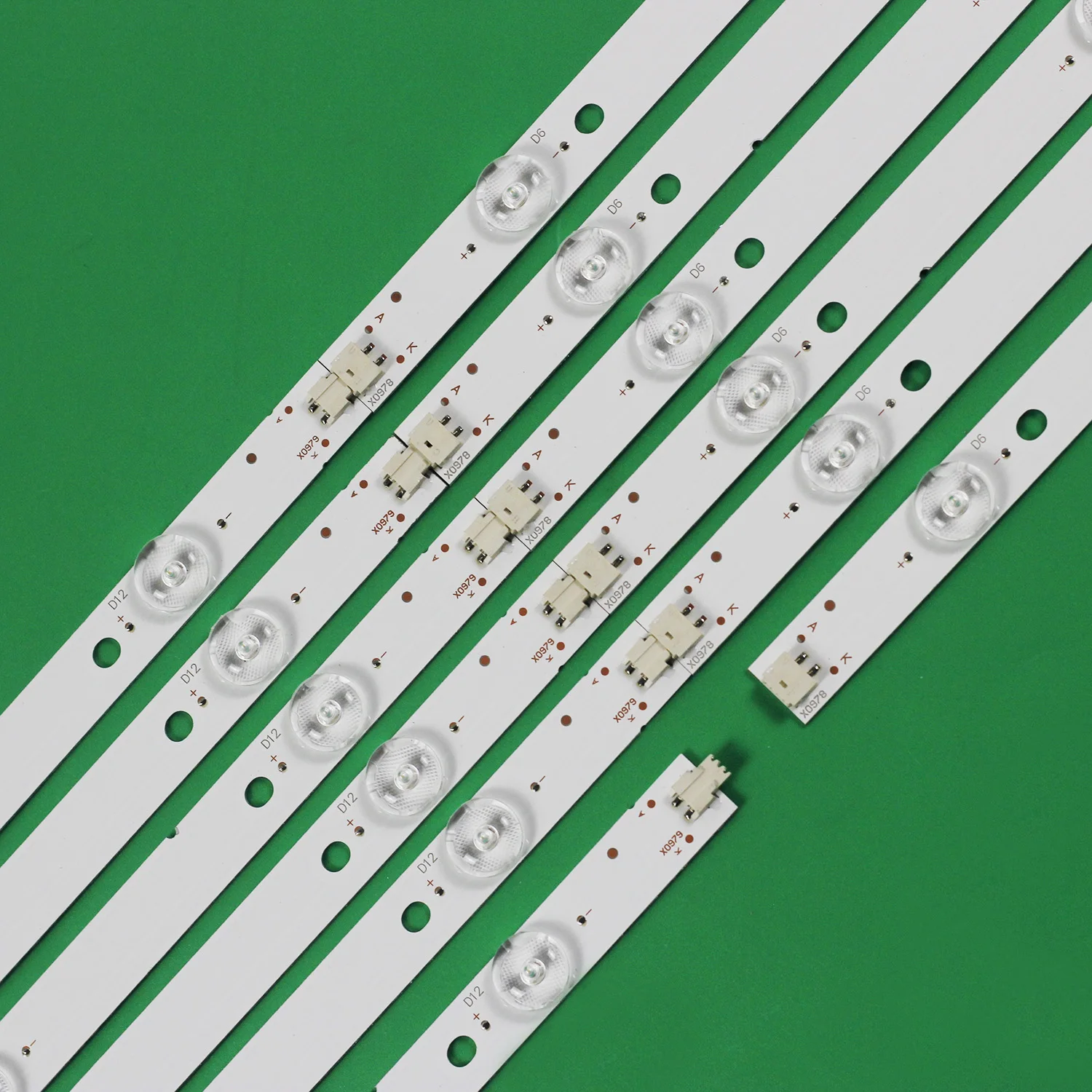 LED Backlight strip 12 lamp For 0Y55D12L 0Y55D12R-ZC21FG-01 04 303WY550032 303WY550031 303WY550039 303WY550040 LE55F