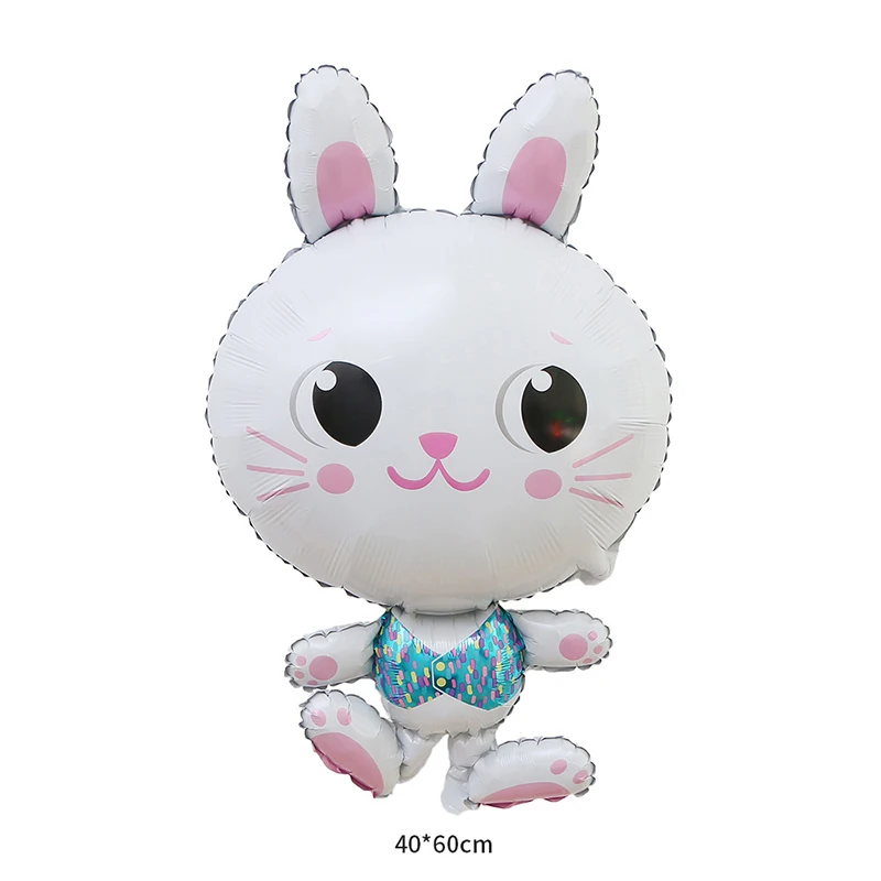 Easter party decoration balloons variety of cartoon style aluminum film party balloons