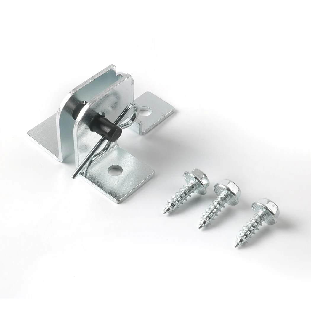 Garage Door Opener Bracket Kit—Door Bracket, Clevis Pin, Hair Pin & Fasteners Included