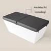 Acrylic cold plunge All In One Cold Plunge Tub High Quality Hot And Cold Tub Recovery Pod Modern Ice Bath With Chiller 6