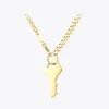 ENFASHION  Key Pendant Neckalce For Women Gold Color Stainless Steel Cute Choker Necklace Fashion Jewelry 2022 Collier P203082 1