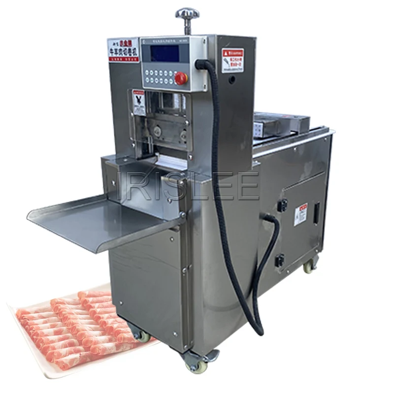 

Stainless Steel Cnc Double-Cut Lamb Roll Machine Mutton Beef Roll Meat Slicer Freezing Meat Meat Slicer