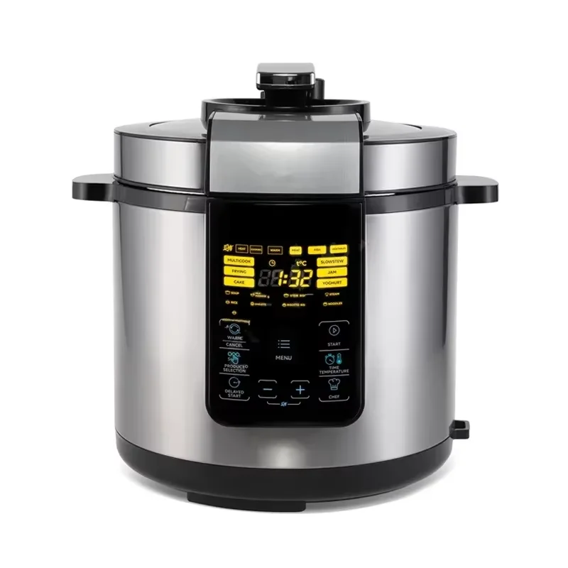 Multifunction Reserved Timing Smart Touch Screen 6L 7L  Electric Pressure Cooker 4