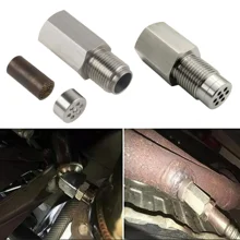 1개 산소 센서 어댑터 자동차 검사 엔진 라이트 수정 촉매 네트워크 산소 센서 간격 미니 촉매 변환기
