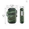 Waterproof Lighter with Lanyard Outdoor Survival Torch Lighter Windproof Butane Turbo Cigarette Lighter Camping Smoke Accesoires 5