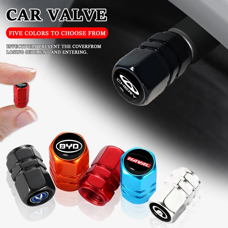 Tapones de aire para válvula de neumático de coche, accesorios para Toyota Yaris Corolla Rav4 Avensis Auris c hr TRD, 4 piezas| | - AliExpress