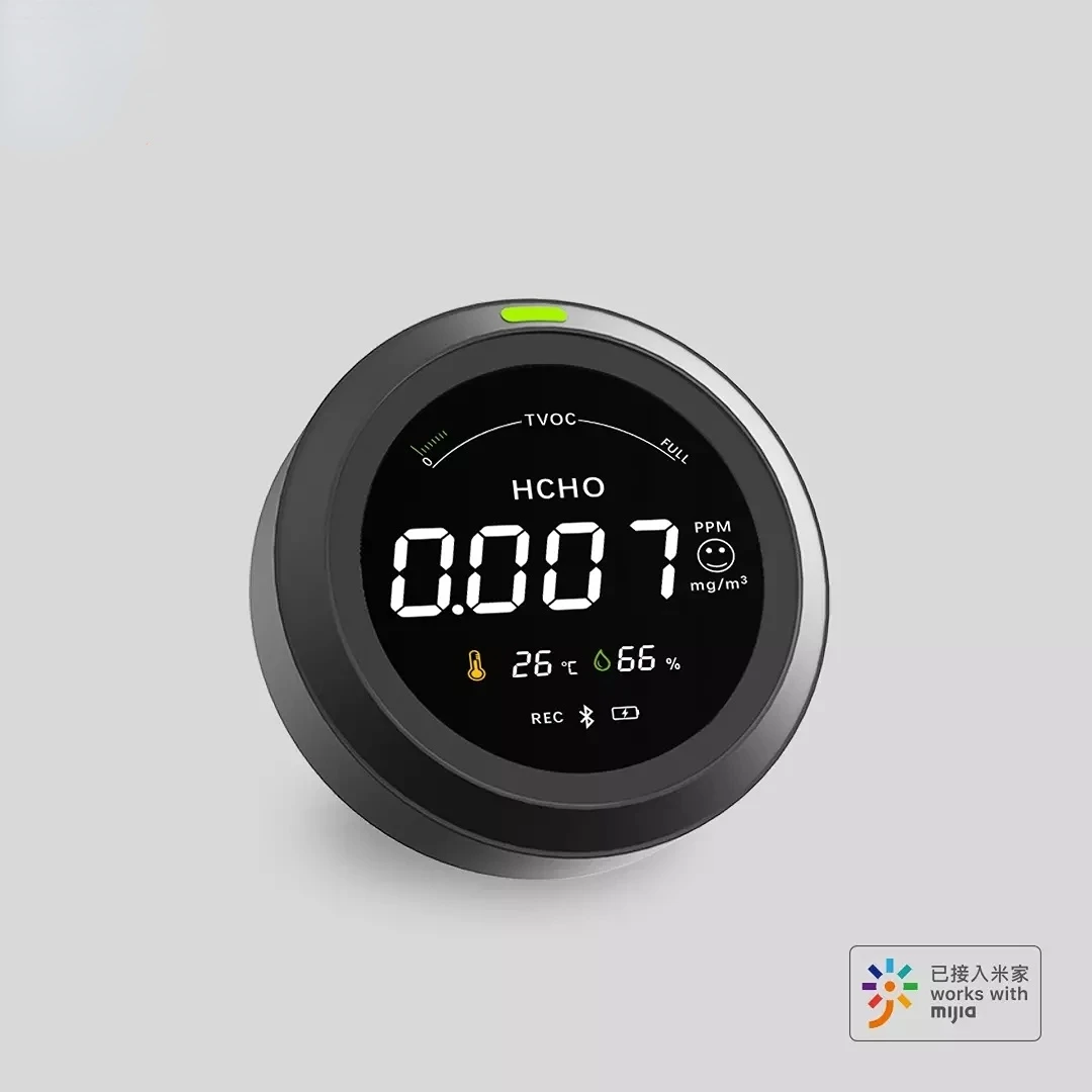 

Five-In-One Portable Air Quality Monitor Formaldehyde Detector USB Charging APP Voice Bluetooth Smart Air Detector